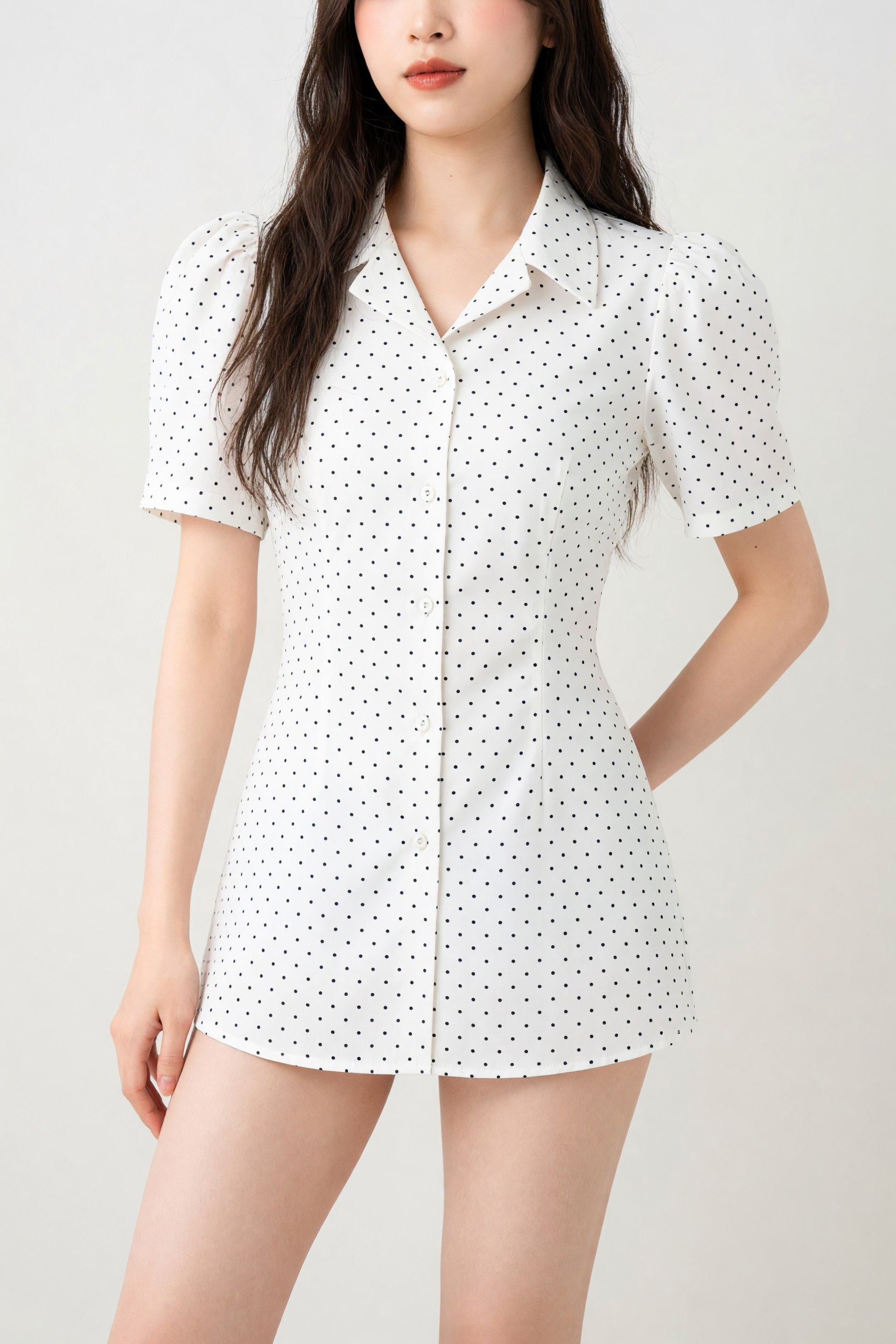 Mimii 77space dot shirt